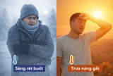 Miền Bắc 'sáng đông trưa hè': Cảnh báo đột quỵ từ những cú sốc nhiệt