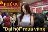 Giá vàng giảm 2 hôm liên tiếp: Dân văn phòng đi mua vàng từ 5h sáng, người “cầm giấy hẹn đi lấy vàng” mặt buồn thiu
