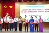 TPHCM: Phường Bến Thành thành lập thêm chi bộ, đảng bộ, củng cố hệ thống chính trị