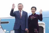 Tổng Bí thư, Chủ tịch nước Tô Lâm và Phu nhân bắt đầu thăm cấp Nhà nước đến Trung Quốc
