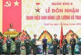 Thủ tướng Lê Minh Hưng trao danh hiệu Anh hùng Lực lượng vũ trang nhân dân tặng Quân khu 4
