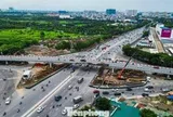 Đại công trường hầm chui Cổ Linh sau 7 tháng thi công