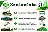 Loại xe nào cần lưu ý khi dùng xăng E10?