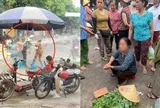 Phẫn nộ clip chủ cửa hàng hải sản dùng vòi xịt tăng áp phun nước vào mặt bà bán rau: Công an vào cuộc xác minh