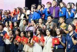 Gần 50 nghệ sĩ Nhà hát Kịch Việt Nam kể chuyện Bác Hồ trên sân khấu Trường Đại học Thăng Long