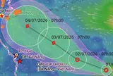 Áp thấp nhiệt đới khả năng mạnh lên thành bão số 1, dự báo ảnh hưởng trực tiếp Bắc Bộ