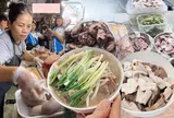Hàng triệu người nghiện xem cô Thanh bán lòng ở Bắc Ninh: Ai mua 10.000 đồng cũng bán, thái không kịp phải xin khách tự làm