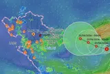 Tin mới nhất về đợt mưa lớn ở miền Bắc và dự báo đường đi của áp thấp nhiệt đới