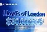 STARTRADER nâng tổng hạn mức bảo hiểm quỹ khách hàng của Lloyd's of London lên 30 triệu USD