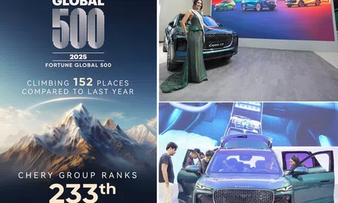 Tập đoàn Chery trở lại bảng xếp hạng Fortune Global 500; LEPAS ra mắt tại Triển lãm ô tô Jakarta và nhận những đơn hàng đầu tiên từ nước ngoài