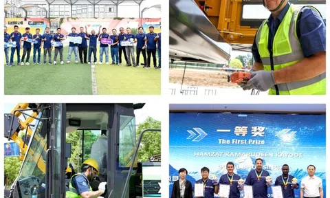 XCMG nâng cao năng lực dịch vụ hậu mãi toàn cầu với cuộc thi kỹ năng thế giới đầu tiên