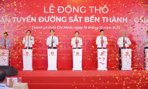 Động thổ dự án đường sắt tốc độ cao đầu tiên tại Việt Nam: Từ Bến Thành đi Cần Giờ chỉ mất 13 phút