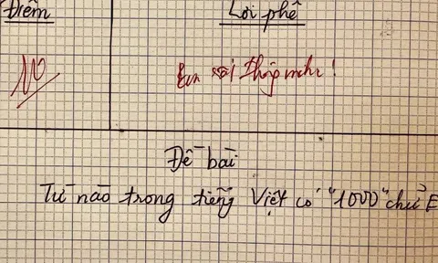 Từ tiếng Việt nào có 1000 chữ E - 99,9% người không trả lời đúng!