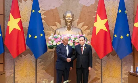 Chủ tịch Quốc hội hội kiến Chủ tịch Hội đồng Châu Âu Antonio Costa