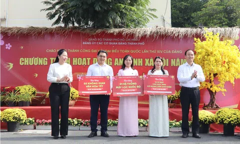 TPHCM: "Xuân sẻ chia" đến với xã đảo Thạnh An