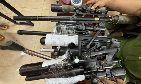 Triệt phá đường dây chuyên chế tạo súng để bán kiếm lời