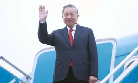 Tổng Bí thư Tô Lâm lên đường thăm cấp Nhà nước tới Lào