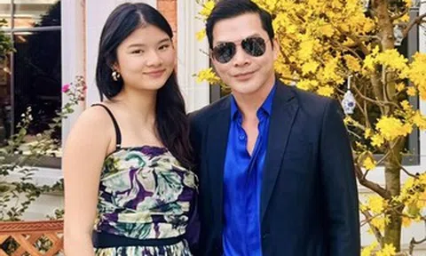 Con gái Trương Ngọc Ánh đi chúc Tết cùng bố, Giáng My khoe vẻ đẹp không tuổi