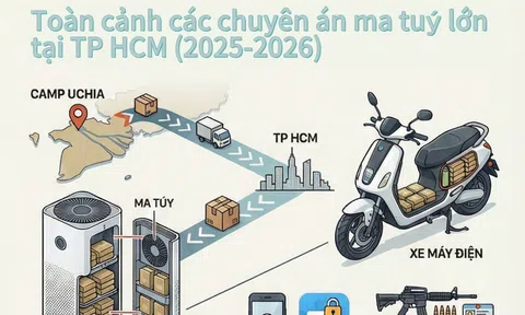 Điểm lại các vụ án ma túy lớn tại TPHCM