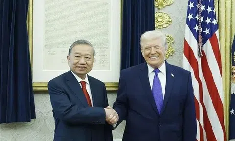 Tổng Bí thư Tô Lâm gặp Tổng thống Hoa Kỳ Donald Trump