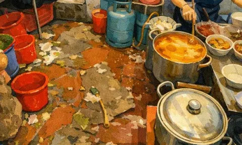 Một bức ảnh quán bún riêu vỉa hè thiếu vệ sinh gây tranh luận: Khi tiêu chuẩn sống đã thay đổi, vì sao thói quen ăn uống vẫn "dễ dãi"?
