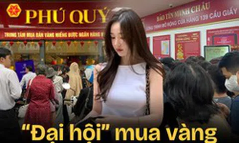 Giá vàng giảm 2 hôm liên tiếp: Dân văn phòng đi mua vàng từ 5h sáng, người “cầm giấy hẹn đi lấy vàng” mặt buồn thiu