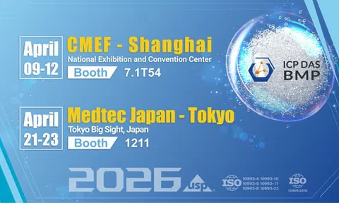 ICP DAS-BMP giới thiệu toàn bộ danh mục đổi mới TPU y tế tại CMEF và Medtec Japan 2026