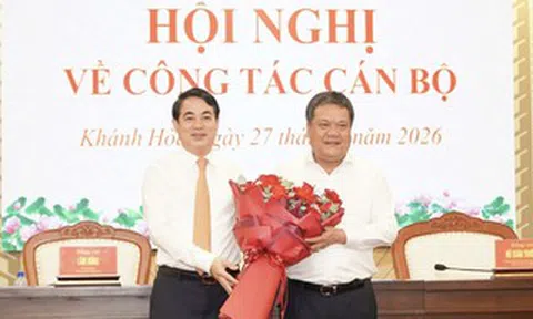 Tỉnh Khánh Hòa có tân Bí thư Tỉnh ủy