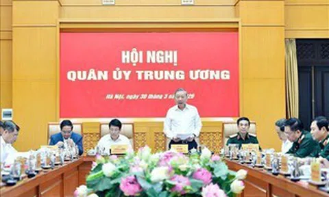 Tổng Bí thư Tô Lâm chủ trì Hội nghị Quân ủy Trung ương