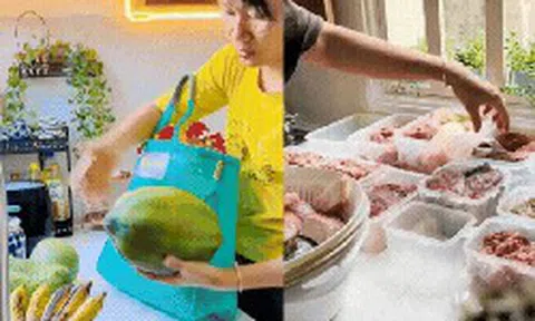 Đi chợ theo tuần, cấp đông thông minh: Cách người mẹ duy trì nấu cơm 3 bữa/ngày cho cả gia đình với 7 triệu/tháng