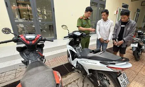 Bắt giữ 2 đối tượng trộm xe máy, chống trả công an khi bị vây bắt