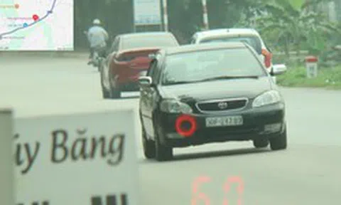 611 chủ xe chạy quá tốc độ có biển số sau nhanh chóng nộp phạt nguội theo Nghị định 168