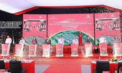 Khởi công loạt dự án lớn, tổng vốn đầu tư gần 8.500 tỷ đồng tại tỉnh định hướng lên thành phố trực thuộc Trung ương