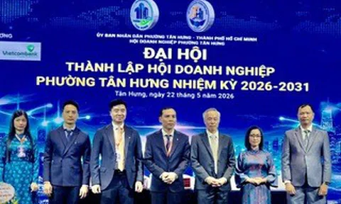 TPHCM: Ra mắt Hội Doanh nghiệp phường Tân Hưng nhiệm kỳ 2026-2031