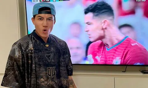 Tiến Luật thức khuya cầu nguyện, Anh Tú tự hào Ronaldo lập kỷ lục 6 kỳ World Cup