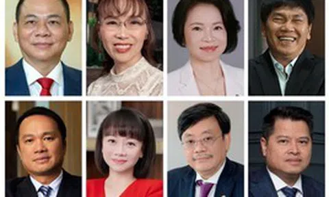 Tài sản vợ chồng tỷ phú Phạm Nhật Vượng chiếm gần 3/4 Top 20 người giàu nhất sàn chứng khoán Việt Nam