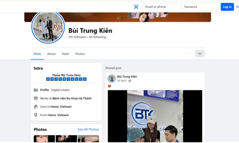 Ông Bùi Trung Kiên quảng bá dịch vụ nâng mũi tại Bệnh viện Đa khoa Hà Thành: Cần làm rõ vai trò tư vấn chuyên môn