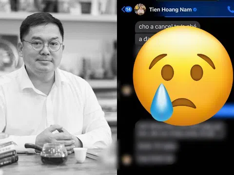 Tin nhắn từ bệnh viện của ông Hoàng Nam Tiến trong buổi sáng trước khi qua đời