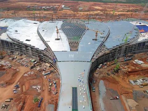 'Thần tốc' thi công, sân bay 16 tỷ USD sắp sáng đèn, sẵn sàng đưa Việt Nam vào kỷ nguyên mới