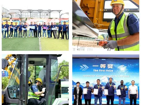 XCMG nâng cao năng lực dịch vụ hậu mãi toàn cầu với cuộc thi kỹ năng thế giới đầu tiên