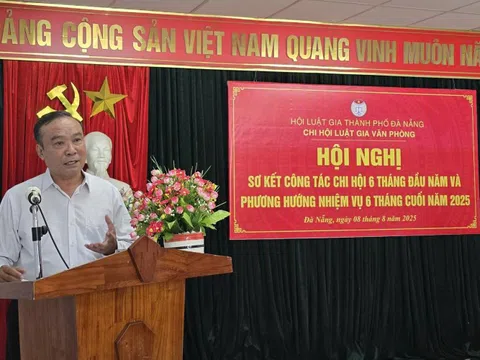 Hội Luật gia Đà Nẵng: Chi hội Luật gia Văn phòng, hạt nhân chuyên môn, nòng cốt đổi mới