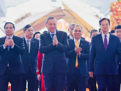 4 tỉ phú giàu nhất Việt Nam cùng xuất hiện tại lễ khởi công, khánh thành 250 dự án