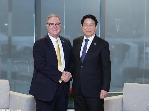 Chủ tịch nước Lương Cường tiếp Phó Thống đốc bang Washington, thúc đẩy hợp tác giữa bang với TP HCM