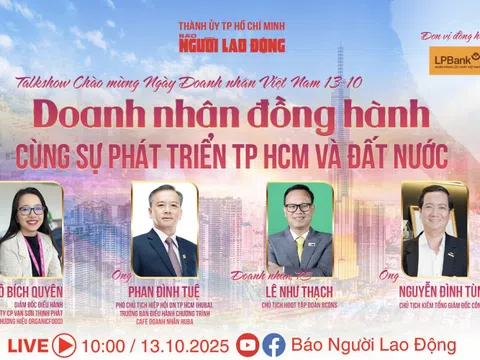 Talkshow "Doanh nhân đồng hành cùng sự phát triển TP HCM và cả nước"