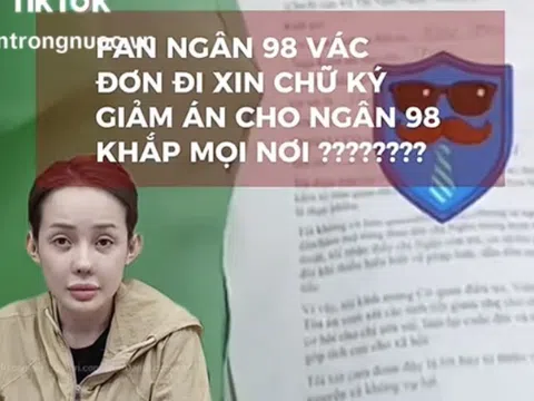 Xuất hiện clip gom 218 đơn xin giảm án cho Ngân 98, luật quy định ra sao?