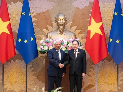 Chủ tịch Quốc hội hội kiến Chủ tịch Hội đồng Châu Âu Antonio Costa