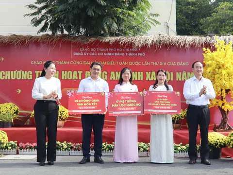 TPHCM: "Xuân sẻ chia" đến với xã đảo Thạnh An