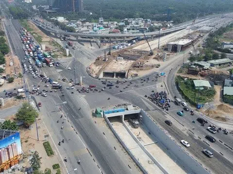 Ngày mai thông xe hầm chui HC1-02 tại nút giao An Phú