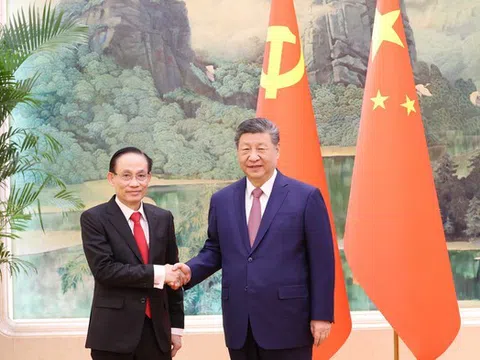 Đặc Phái viên của Tổng Bí thư Tô Lâm hội kiến Tổng Bí thư, Chủ tịch nước Trung Quốc Tập Cận Bình