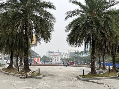 Sau phản ánh xuống cấp, công viên hồ điều hòa Mai Dịch khoác diện mạo mới